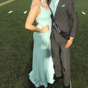 Mint Green Prom Dress